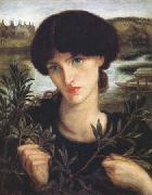 Dante Gabriel Rossetti Water Willow (mk28) oil painting on canvas